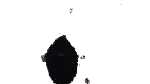 Ink Bleeds. Ink Blots. Drops. Vídeo Stock 79806401