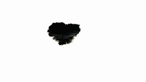Ink Bleeds. Ink Blots. Drops. Stock Footage 79806408