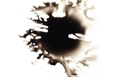 Ink Bleeds. Ink Blots. Drops. Stock Footage 79806459