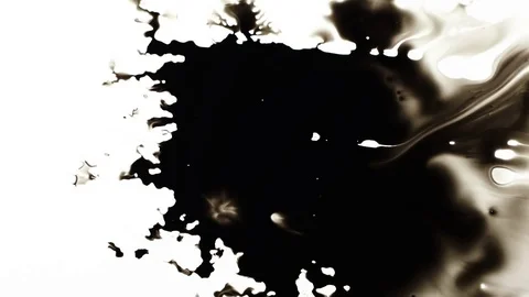 Ink Bleeds. Ink Blots. Drops. Stock Footage 79806495