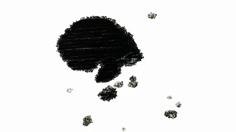 Ink Bleeds. Ink Blots. Drops. Stock Footage 79806541