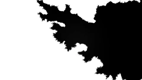 Ink Blemish Growing Stock Footage 85084074