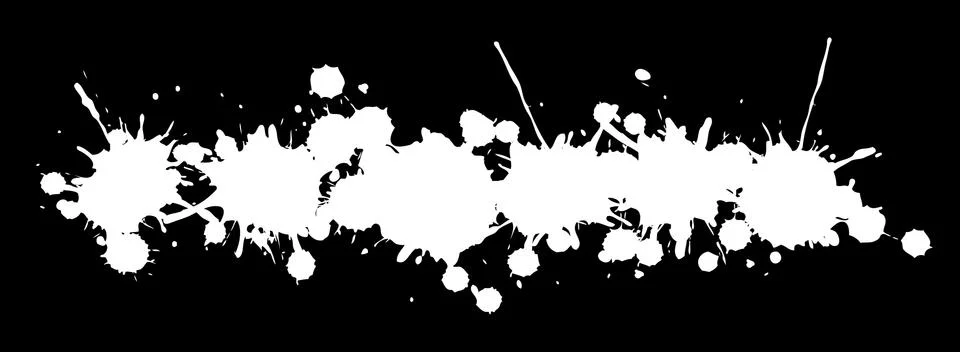 Ink blobs design Stock Illustration