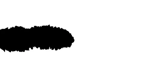 Ink Bloom on white Ink bleed Bloom. Video stock 102290651