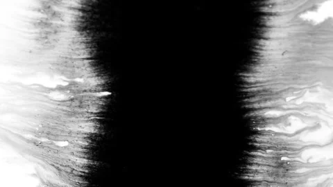 Ink Bloom on White Ink Bleed Bloom 05 Stock Footage 314876064