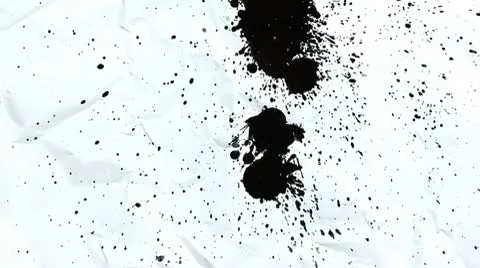 Ink blot Stock Footage 8995067
