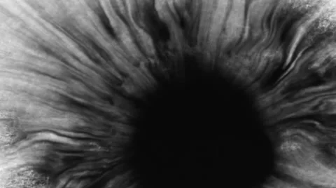 Ink Blot On Paper Black ink Video stock 68488053