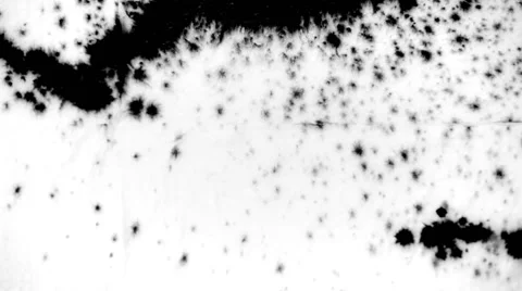 Ink Blot On Paper Textured Effect Stock Footage 68488030