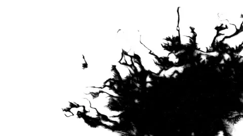 Ink blots Stock Footage 34830728