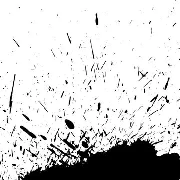 Ink Blots  - vector illustration Stock Illustration