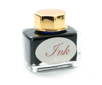 Ink bottle Stock Photos