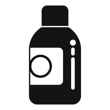 Ink bottle for printer icon simple vector. Design can trash Stock-Illustration