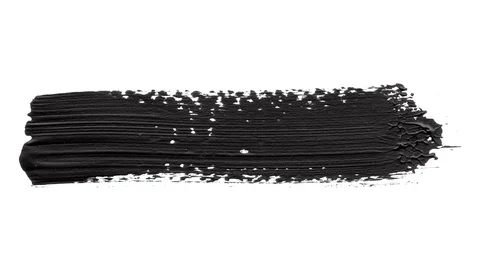 Ink Brush Stroke Set whit Alpha channel. Stock Footage 96432925