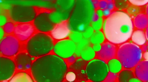 Ink Bubbles In Water. 動画素材 50924810