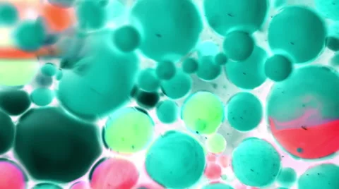 Ink Bubbles In Water. 스톡 동영상 50928489