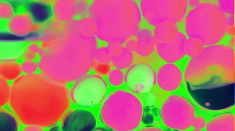 Ink Bubbles In Water. Video stock 50928914