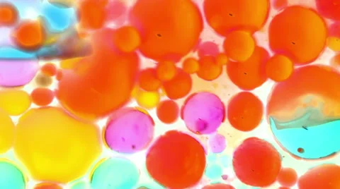 Ink Bubbles In Water. 스톡 동영상 50929444