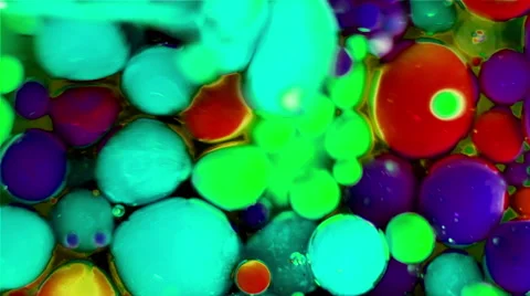 Ink Bubbles In Water. Video stock 50930063