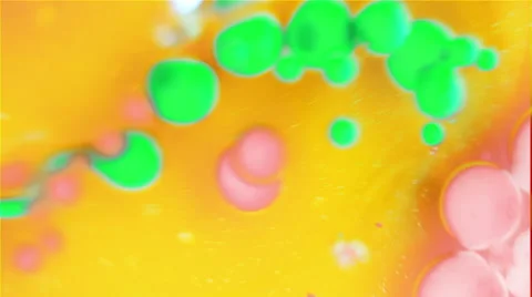 Ink Bubbles In Water. Видео 50933350