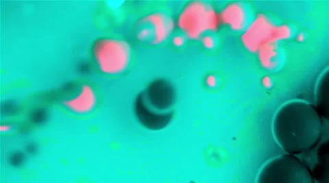 Ink Bubbles In Water. Video stock 50936614