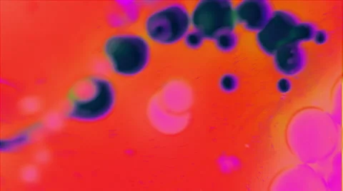 Ink Bubbles In Water. Vídeo Stock 50936618