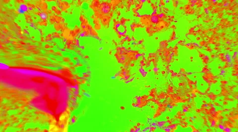 Ink Bubbles In Water. 動画素材 50936683