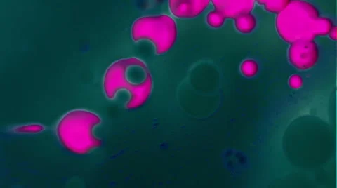 Ink Bubbles In Water. Stockbeeldmateriaal 50939639