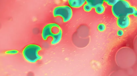 Ink Bubbles In Water. Video stock 50939744