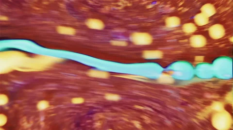 Ink Bubbles In Water. Video stock 50943227