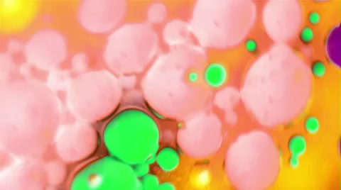 Ink Bubbles In Water. Stockbeeldmateriaal 50944886