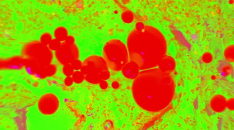 Ink Bubbles In Water. Vídeos de archivo 50945366