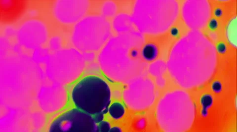 Ink Bubbles In Water. Video stock 50946145