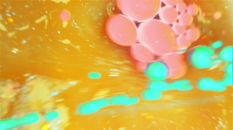 Ink Bubbles In Water. 動画素材 50963777