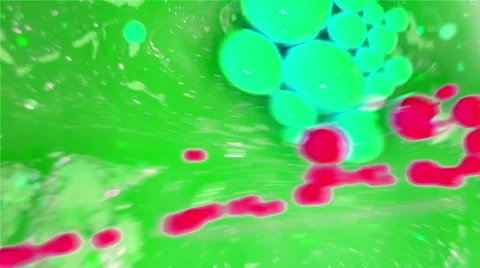 Ink Bubbles In Water. 스톡 동영상 50963861