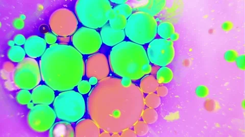 Ink Bubbles In Water. 스톡 동영상 50985583