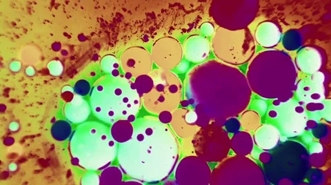 Ink Bubbles In Water. 스톡 동영상 50986457