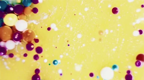 Ink Bubbles In Water. 스톡 동영상 50986734