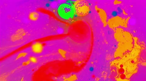 Ink Bubbles In Water. 스톡 동영상 50986864