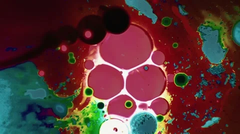 Ink Bubbles In Water. 스톡 동영상 50987821