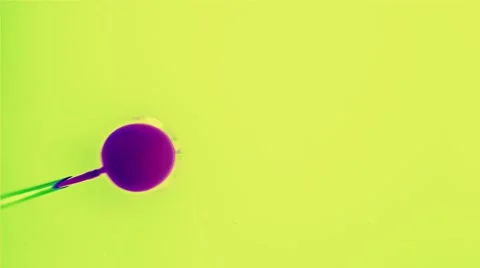 Ink Bubbles In Water. Vidéo 50989972