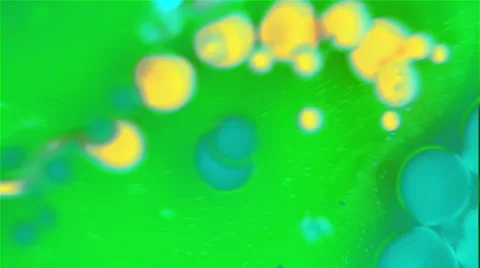 Ink Bubbles In Water. Stockbeeldmateriaal 50995684