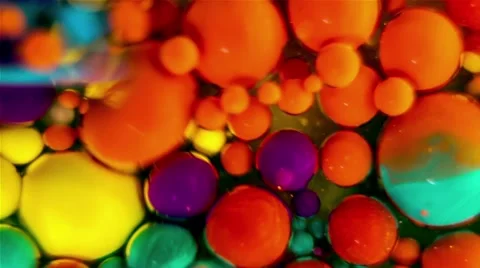 Ink Bubbles In Water. 動画素材 50996267