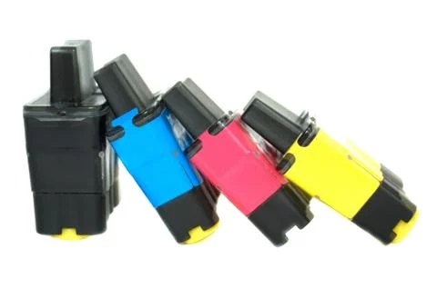 Ink cartridges Stock Photos