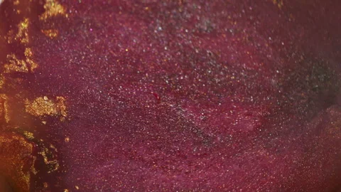 Ink circle splatter flow blend glitter particle 스톡 동영상 339775598