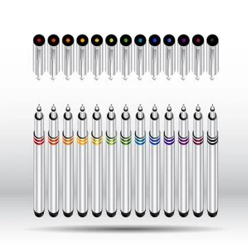 Ink color Stock Illustration