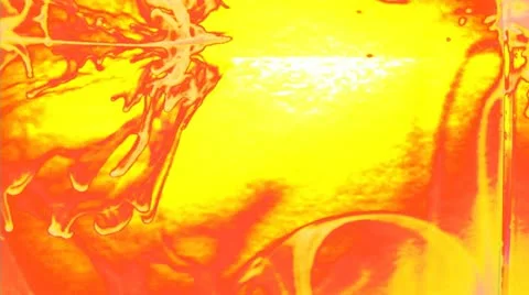 Ink Designs in Water Part 6 (Infrared Neon Version) Stock Footage 19787345