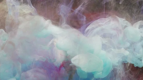 Ink diffusing in water Stock Footage 100023338