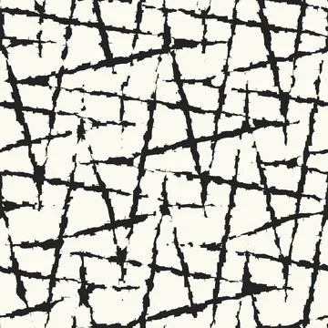 Ink Drawn Irregular Chevron Pattern Stock Illustration