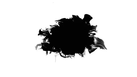 INK DROP 03  Stock Footage 138039400