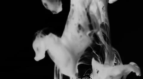 Ink Drop 06 Stock Footage 45854978